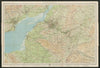 Sheet 7 NORTH SOMERSET. Bristol Mendips Bath Cotswolds. BARTHOLOMEW 1954 map