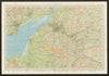 Sheet 7 NORTH SOMERSET. Bristol Mendips Bath Cotswolds. BARTHOLOMEW 1960 map