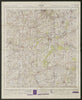 War Office Sheet 166 FROME. Somerset Bath Wincanton. ORDNANCE SURVEY 1947 map