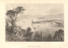 The Cork River, from below the Glanmire Road. Blackrock castle. Ireland 1843