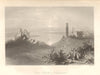 Seven Churches of Clonmacnoise, on the Shannon. County Offaly, Ireland 1843