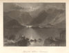 Head of the Killeries - Connemara. Killary, Counties Galway & Mayo. Ireland 1843