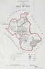 Isle of Ely Parliamentary County. Cambs. BOUNDARY COMMISSION. Close 1917 map
