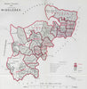 Middlesex Parliamentary County. BOUNDARY COMMISSION. Close 1917 old map