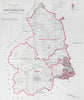 Northumberland Parliamentary County. BOUNDARY COMMISSION. Close 1917 old map