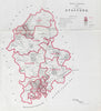 Staffordshire Parliamentary County. BOUNDARY COMMISSION. Close 1917 old map