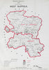 West Suffolk Parliamentary County. BOUNDARY COMMISSION. Close 1917 old map