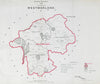 Westmorland Parliamentary County. BOUNDARY COMMISSION. Close 1917 old map