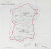 Brecon & Radnor Parliamentary County. Wales. BOUNDARY COMMISSION. Close 1917 map