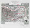 Bermondsey Parliamentary Borough. Rotherhithe. BOUNDARY COMMISSION 1917 map