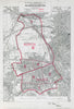Hammersmith Parliamentary Borough. Shepherds Bush. BOUNDARY COMMISSION 1917 map