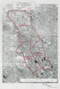 St Pancras Parliamentary Borough. Camden Fitzrovia BOUNDARY COMMISSION 1917 map