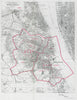 Birkenhead Parliamentary Borough. Cheshire. BOUNDARY COMMISSION. Close 1917 map