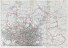 Birmingham North Parliamentary Borough. Handsworth BOUNDARY COMMISSION 1917 map