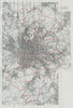 Manchester Parliamentary Borough. BOUNDARY COMMISSION. Close 1917 old map