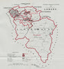 Lanark Parliamentary County. Scotland. BOUNDARY COMMISSION. Close 1917 old map