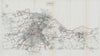 Edinburgh Parliamentary Borough. Musselburgh BOUNDARY COMMISSION 1917 old map