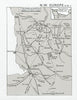 Operation Neptune. Normandy. US 1st Army breakout 25 July-4 Aug 1944 1994 map