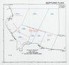 Operation Neptune Normandy Landings D-Day June 1944. Western Task Force 1994 map