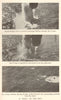 RAF Coastal Command Halifax sinks German U-boat with depth charges. WW2 1954