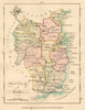 Province of Leinster. Antique copperplate map by Scalé / Sayer 1776 old