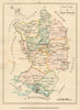 County of West Meath, Leinster. Antique copperplate map. Scalé / Sayer 1776