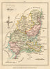 County of Wexford, Leinster. Antique copperplate map by Scalé / Sayer 1776