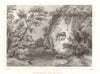 Monument du 10 Aout. Lion Monument. Löwendenkmal. Lucerne Luzern Lucerna 1837