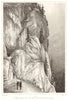 Chemin des Echelles, Valais canton. Wallis Vallese Vallais. Suisse Schweiz 1837