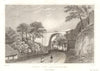 Pont de Serrières, Neuchatel. Neuchâtel Neuenburg. Suisse Switzerland 1837