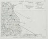 WW1 German Airship raid 4-5 June & 6-7 June 1915 Grimsby Hull Yorkshire 1930 map