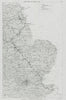 WW1 German Airship raid 5-6 March 1916 Sheerness Hull Beverley 1930 old map