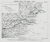 WW1 German Airship raid 2-3 April 1916 Waltham Abbey Bawdsey Essex 1930 map