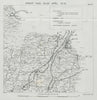 WW1 German Airship raid April 1916 Newmarket Bacton Alford Norfolk 1930 map