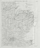 WW1 German Airship raid July/Aug 1916 Thanet Norfolk Haverhill Newark 1930 map