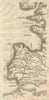Western Europe coast. France England Portugal Ireland Spain. GENTS MAG 1739 map