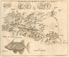 The Black Lead Mines in Cumberland. English Lake District. GENTS MAG 1751 map