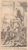 Gentlemans Magazine Vol 26 frontis. Prussia victorious. Angria destroyed 1756
