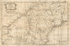 That part of America which was… New England NY St Lawrence. GENTS MAG 1757 map