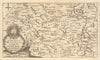 A map of that part of Westphalia… Kassel Munster Hanover. GENTS MAG 1759