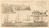Attack on Severndroog by Commodore James, 1755. Suvarnadurg, Maharashtra 1761