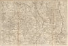 E Saxony/W Lower Silesia Gorlitz Bautzen Luban Germany Poland GIBSON 1761 map