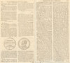 Medal of Philip Melanchthon, the reformer. Germany. Coins 1768 old print