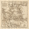 The Seat of War in the Mediterranean. Morea. Greece & the Aegean. LODGE 1770 map