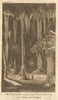 A view of the surprizing natural curiosity near Slains, in Scotland. Cavern 1770