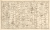 Birmingham-Shrewsbury-Chester-Beaumaris-Holyhead road strip map. BOWEN 1775