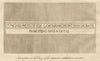 Roman inscription on the freize of the Maison Carrée at Nismes. Nîmes. Gard 1777