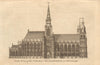 North front of Cathédrale Notre-Dame d'Évreux. Eure. Evreux, Normandy 1783