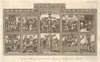 Altar-piece, preserved in Greene's Museum, Lichfield. Staffordshire 1785 print