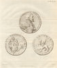 Sir Richard Shelley medals Grand Prior of the order of St John of Jerusalem 1785